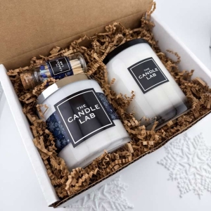 Winter Candle Gift Box - Limited Time Only - Winter Frost (Blue)